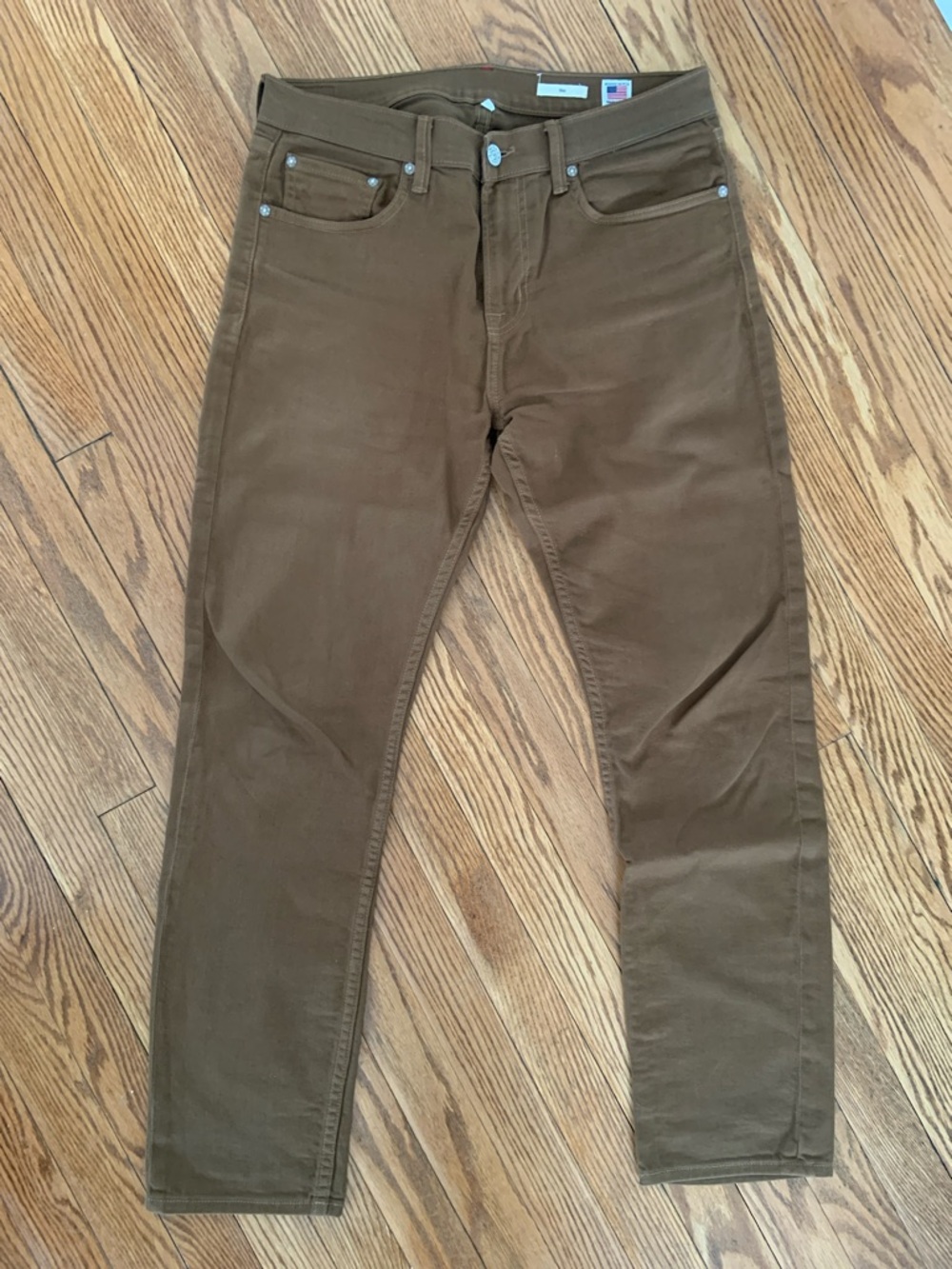 NOEND Denim Slim Straight Brown Jeans 32”
